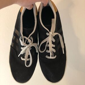 ADIDAS ORIGINALS Suede Black Sneakers Size 13 Men's